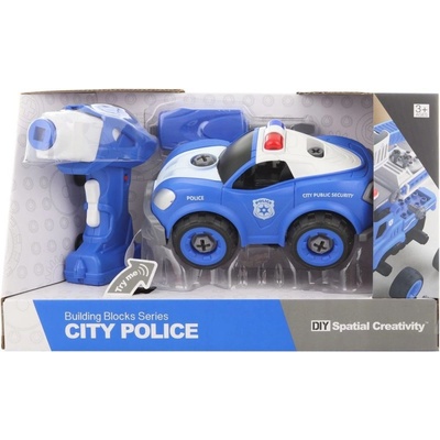 LAMPS Policajné auto pre diaľkové ovládanie skrutky
