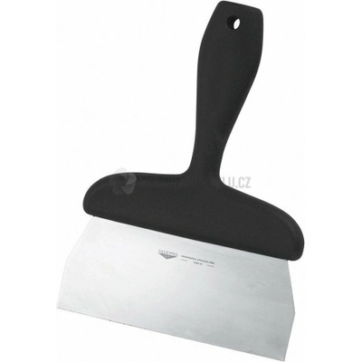 Nerezová škrabka s plastovou rukoväťou 150 x 60 mm 801480867865