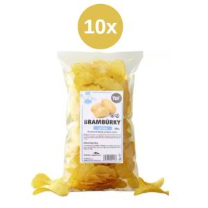 TDF солени картофени чипсове 10x100 г
