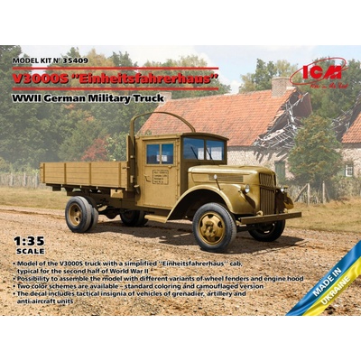 ICM V3000S Einheitsfahrerhaus German WWII Truck 1:35