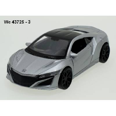 Welly Honda NSX 2015 silver code 43725 modely aut 1:34