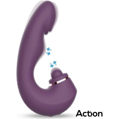 Action G-spot вибратор с пулсиращ клиторстимулатор Turis
