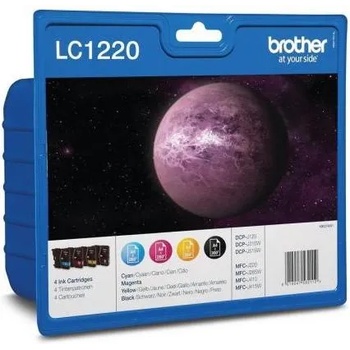 Image 1 of Brother LC1220VALBP Value Pack (BK/C/M/Y)