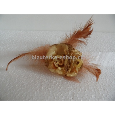 Bizuterka-eshop.cz květ zlatý BZ-03408