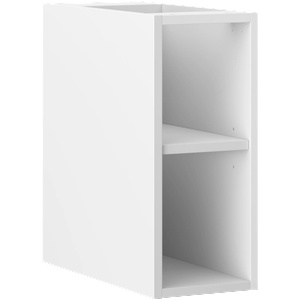 Mexen Box-A отворен шкаф с рафт 20 см, бял мат - 91AX2-0200-470-0-01 (91AX2-0200-470-0-01)