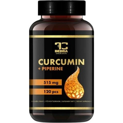 CURCUMIN + PIPERINE 515 mg 120 kapslí