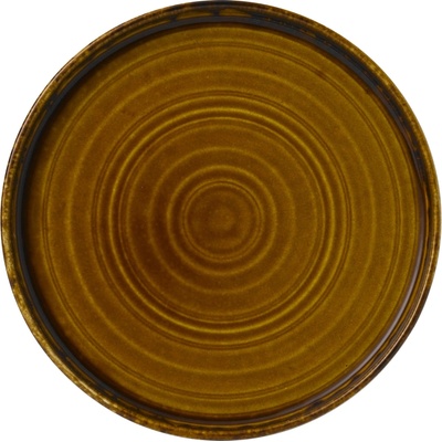 DUDSON Guľatý tanier s okrajom 210 mm Harvest Brown