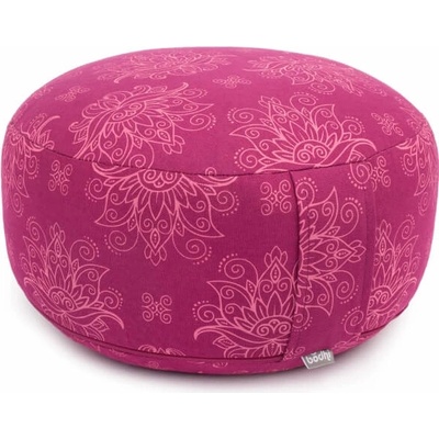 Bodhi Yoga Bodhi Maharaja Rondo meditačný vankúš Lotus Berry 32 Náplň: Kapok