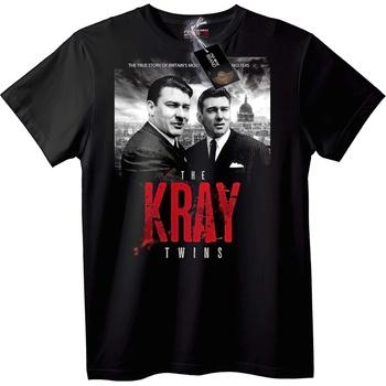 NOONEBRAND Тениска Братята Крей - M, White