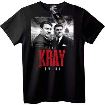NOONEBRAND Тениска Братята Крей - M, White