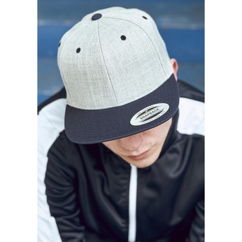 Urban Classics Шапка с козирка в светлосиво Classic Snapback 2-Tone UB-6089MT-00721 - Светлосив, размер one size