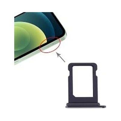 Šuplík SIM iPhone 12 black