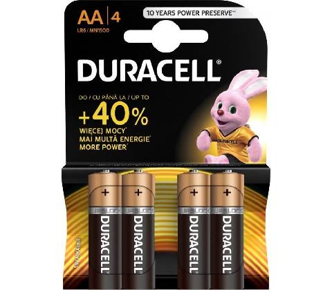 DURACELL Basic AA 4ks 42302