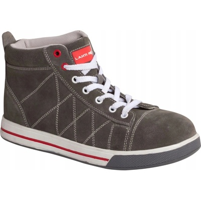 Lahti Pro L3010846 Suede SB SRA kotníková obuv šedo-červené