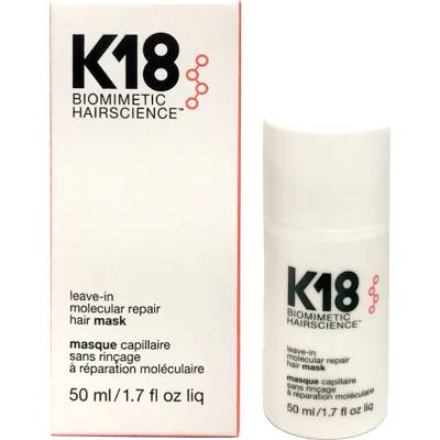 K18HAIR Molecular Repair Leave-In Hair Mask Маска за коса за жени 50 ml опция С кутия