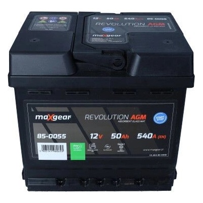 MaXgear AGM 12V 50Ah 540A 85-0055