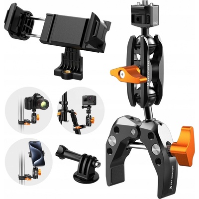 K&F Concept K&F Multi-functional Super Clamp with Magic Arm – Zboží Mobilmania