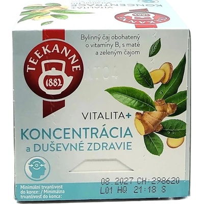 TEEKANNE BČ Vitalita KONCENTRÁCIA Vitamín B5 10 x 1,8 g