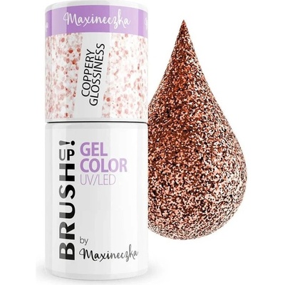 BRUSHUP! Gél lak Coppery Glossiness 5 g