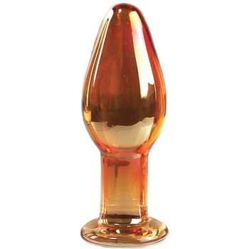 Guilty China Стъклен анален разширител Butt Plug "HONEY GLASS" 10.5 см