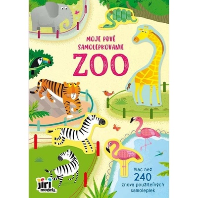 Jiři Models Moje prvé samolepkovanie ZOO