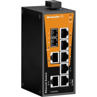 Weidmüller IE-SW-BL08T-7TX-1SC