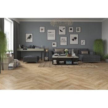 Image 1 of CLASSEN Ламиниран паркет Дъб Орпеса Аc5/32 8мм рибена кост (63266)