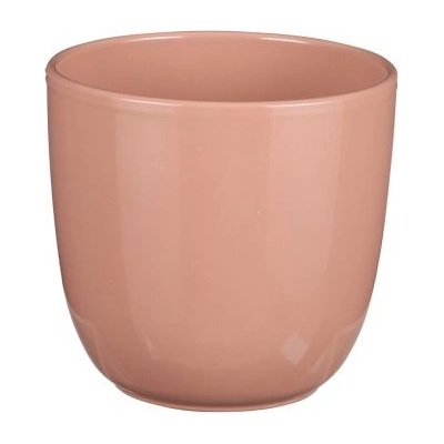 Mica КАШПА КЕРАМИЧНА КРЪГЛА tuska 13х13.5см РОЗОВА (1077496)