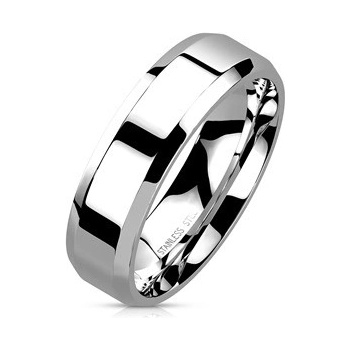 Spikes USA Ocelový prsten lesklý OPR1303