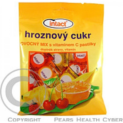 Intact Ovocný mix s vitamínem C hroznový cukr 75 g