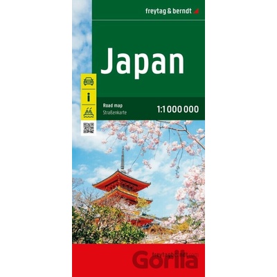 Japonsko 1:1 000 000 / silniční mapa - freytag&berndt