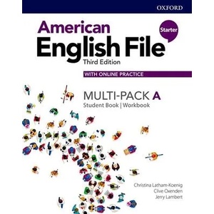 American English File: Starter: Student Book/Workbook Multi-Pack A with Online Practice | Christina Latham-Koenig (ISBN: 9780194906029)
