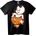 NOONEBRAND Тениска Каспер върху Тиква за Хелоуин - 2XL, Black