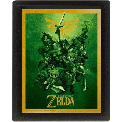 Obraz 3D Zelda