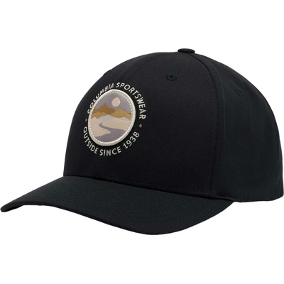 Columbia LOST LAGER 3D STRETCH SNAPBACK Čierna Biela béžová
