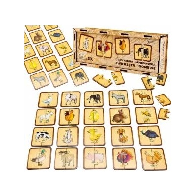 PuzzleOK Wooden puzzles pet lamigler