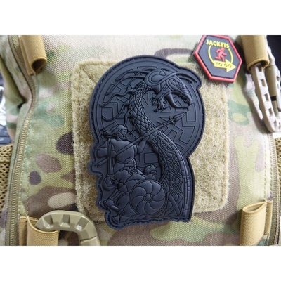 Nášivka Viking Rising JTG® – Černá