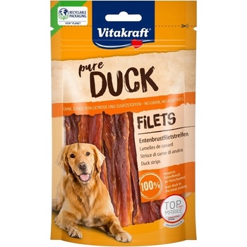 Vitakraft DUCK pre psov kačacie plátky 80 g