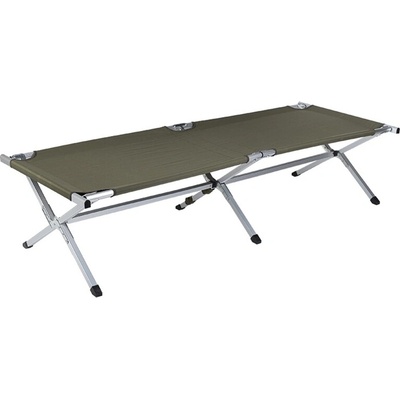 MIL-TEC Lehátko US typ so zosilneným rámom 190cm ZELENÉ
