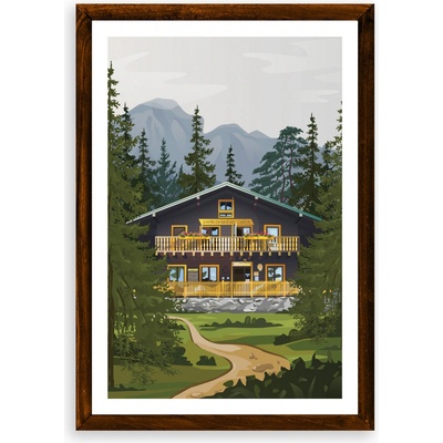 Poster Zámkovského chata - Poster A3 bez rámu (27,9€)