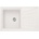 Inter Ceramic Кухненска мивка 8104 Бяла, Inter Ceramic, мивка с плот, със сифон, 78x50х20см (8104 WHITE)