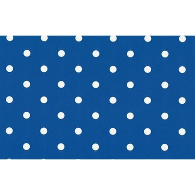 GEKKOFIX 12703 Samolepiace fólie bodky tmavo modré metráž šírka 45cm návin 15m