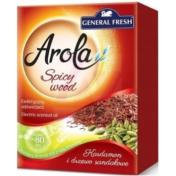 GENERAL FRESH elektrický osviežovač KARDAMON A SANTALOVÉ DREVO NÁHR. náplň 25 ml