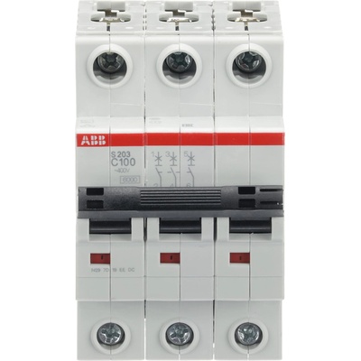 ABB АВТ. ПРЕДПАЗИТЕЛ 3p ls s203-c100 (m518185)