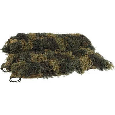 Mil-tec Síť s třásněmi Ghillie Suit woodland