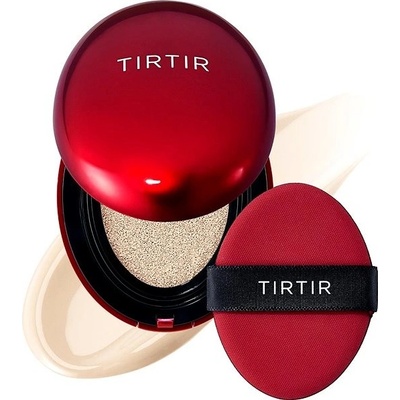 TIRTIR Mask Fit Red Cushion SPF 40 PA++ 13N Fair Ivory Dlhotrvajúci make-up na tvár v hubke 18 g