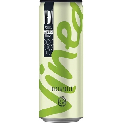 Vinea bílá plech 330 ml