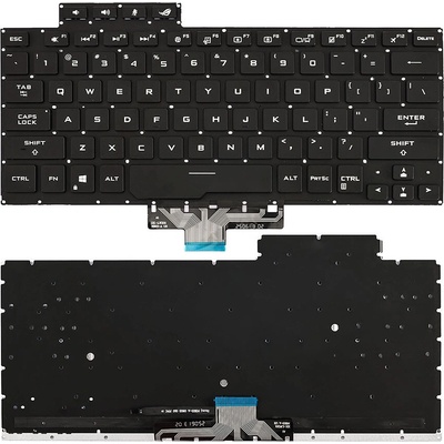 Klávesnica Asus ROG Zephyrus G14 GA401I GA401Q - Strieborná