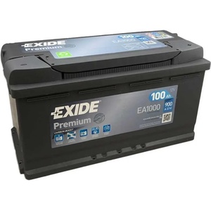 Exide Premium 100Ah 900A right+ (EA1000)