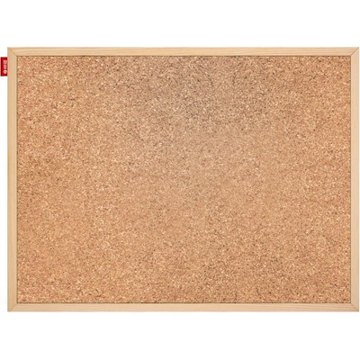 Memobe Korková nástěnka dřevěný rám 100 x 50 cm – Zboží Živě